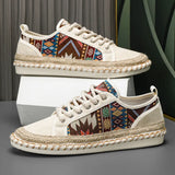 Elegante Herrenschuhe aus Canvas