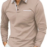Legeres Strick-Poloshirt für Herren
