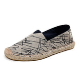 Elegante Herren-Espadrilles aus Canvas