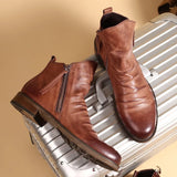 Hans – Herren-Chelsea-Boots aus Leder