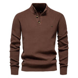 Ulrich Herrenpullover mit Knöpfen