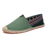 Elegante Herren-Espadrilles aus Canvas