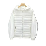 Elegante wattierte Herrenjacke aus Baumwolle