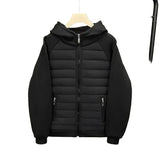 Elegante wattierte Herrenjacke aus Baumwolle