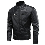 Retro-Herren-Lederjacke