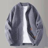 Eleganter Herrencardigan mit Knopfleiste