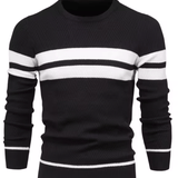 Frank Herrenpullover mit Fischgratmuster