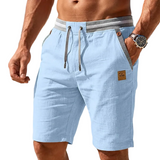 Hans – Leichte Herren-Sommershorts mit Kordelzug