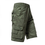 Knielange Herren-Cargoshorts