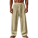 Bequeme Herrenhose mit Leinen