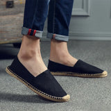 Elegante Herren-Espadrilles aus Canvas