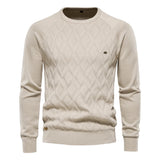 Kilian Herrenpullover mit Rautenmuster
