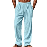 Bequeme Herrenhose mit Leinen