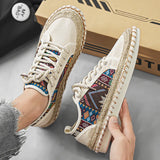 Elegante Herrenschuhe aus Canvas