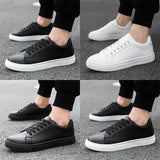 Elegante Herren-Sneakers aus Leder