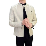 Elegante Herren-Lederjacke