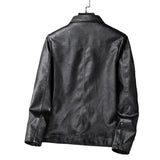 Herrenlederjacke im italienischen Stil