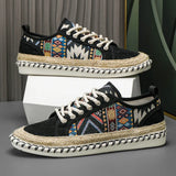 Elegante Herrenschuhe aus Canvas
