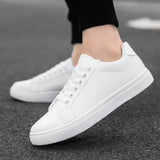Elegante Herren-Sneakers aus Leder