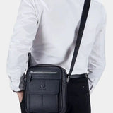 Simon Herren-Messenger-Tasche aus Leder