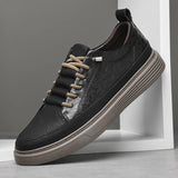 Herren-Lederschuhe im Handwerksstil