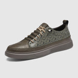 Herren-Lederschuhe im Handwerksstil