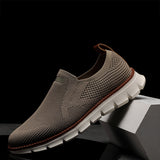 Herren-Slip-on-Schuhe aus Mesh