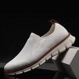 Herren-Slip-on-Schuhe aus Mesh