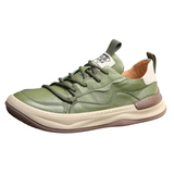 Herren-Lederschuhe mit dicker Sohle