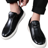 Lässige Herren-Slipper aus Leder