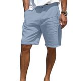Elegante Herrenshorts mit Leinen