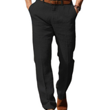 Elegante Herrenhose mit Leinen
