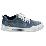 Herrenschuhe aus Denim