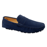 Herren-Wildledermokassins im Segelschuh-Stil