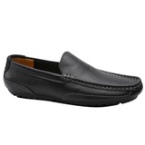 Herren-Ledermokassins im Vintage-Stil