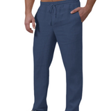 Elegante Herren-Sommerhose mit Leinen