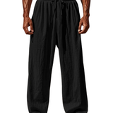 Bequeme Herrenhose mit Leinen