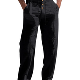 Sommerliche Herrenhose mit Leinen