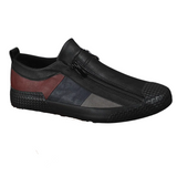 Herrenschuhe aus Leder mit Reißverschluss