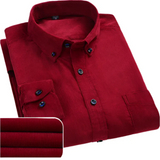 Luxuriöses Slim-Fit-Herrenhemd