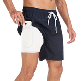 Herren-Badehose mit Taschen