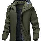 Elegante Herren-Fleecejacke für draußen