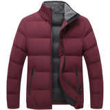 Herren-Winterjacke mit Stehkragen