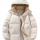 Elegante Herrenjacke mit Kapuze