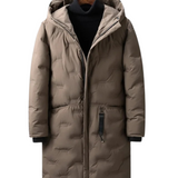 Lange Herren-Winterjacke