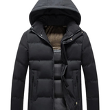 Wasserdichte Herrenjacke mit Fleecefutter