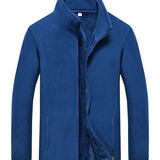 Elegante Herren-Fleecejacke mit Reißverschluss