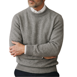 Eleganter Herrenpullover aus weichem Strick