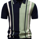 Herren-Poloshirt aus Strick