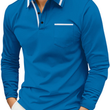 Legeres Strick-Poloshirt für Herren